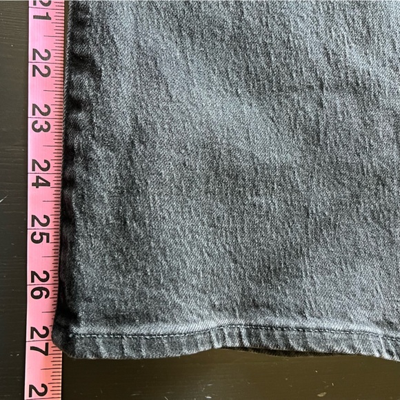 Madewell The Curvy '90s Straight Jean in Black Wash Size 27P. - Picture 9 of 9